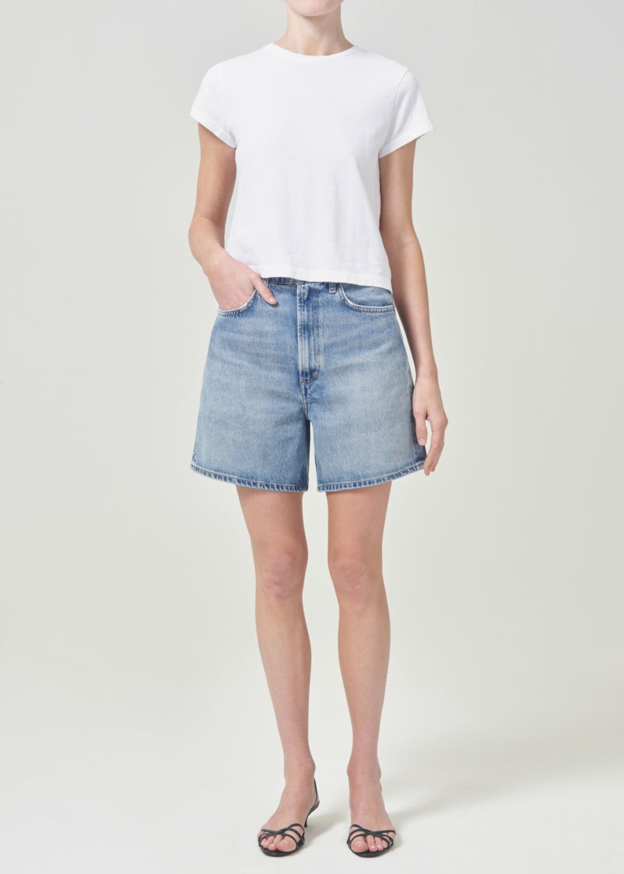 AGOLDE Stella High Rise Short In Mode | Shorts