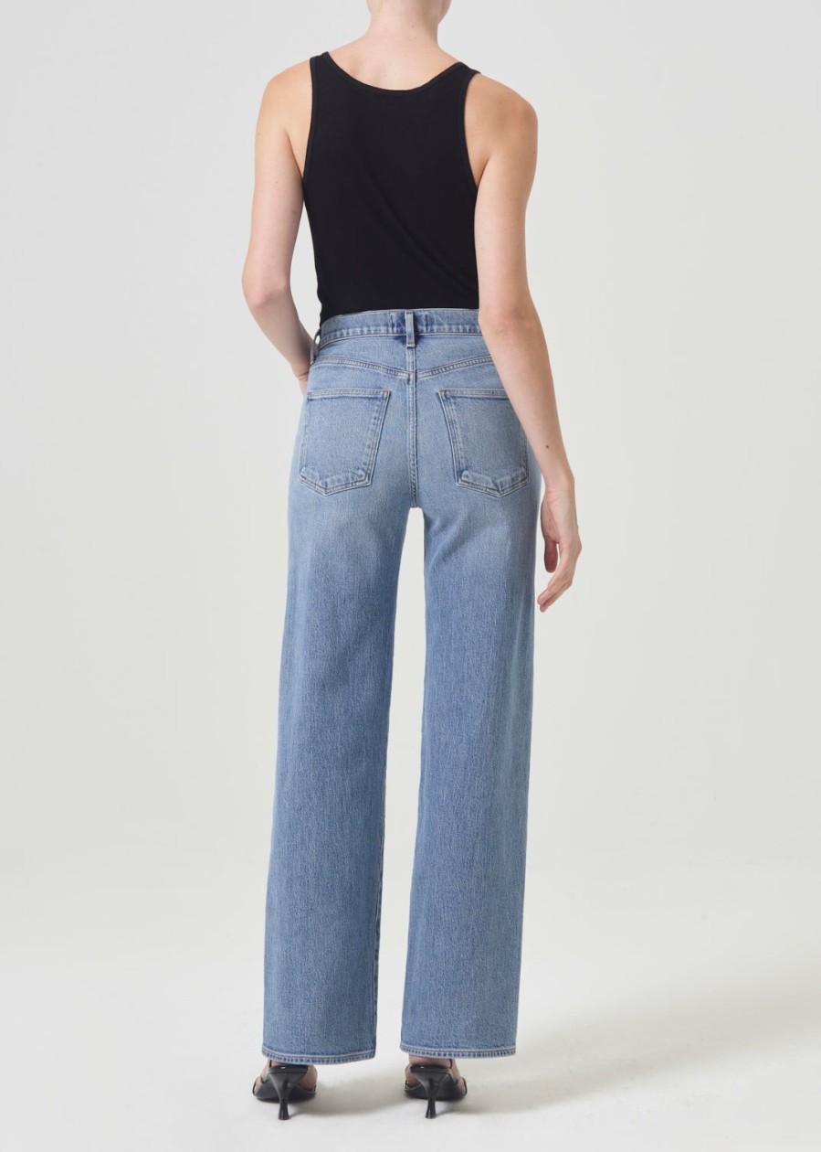 AGOLDE Harper Straight Jean (Stretch) In Flash | Relaxed