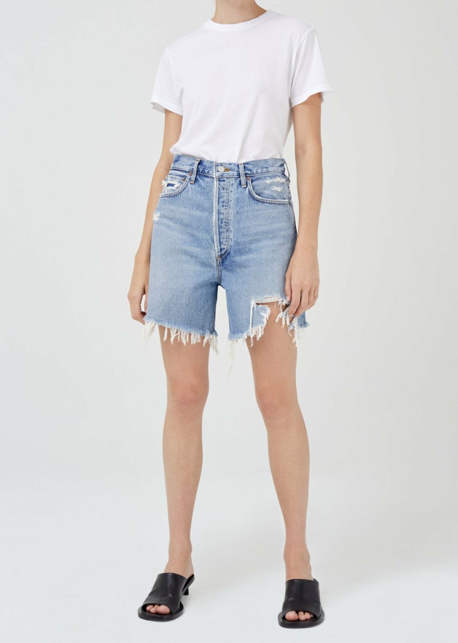 AGOLDE Stella High Rise Short In Ritual | Shorts