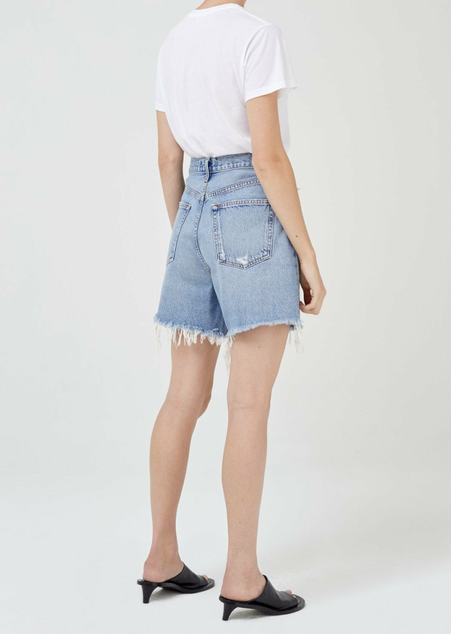 AGOLDE Stella High Rise Short In Ritual | Shorts