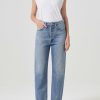 AGOLDE 90'S Crop Mid Rise Straight In Hooked | Cropped