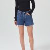 AGOLDE Parker Long Short In Caution | Shorts