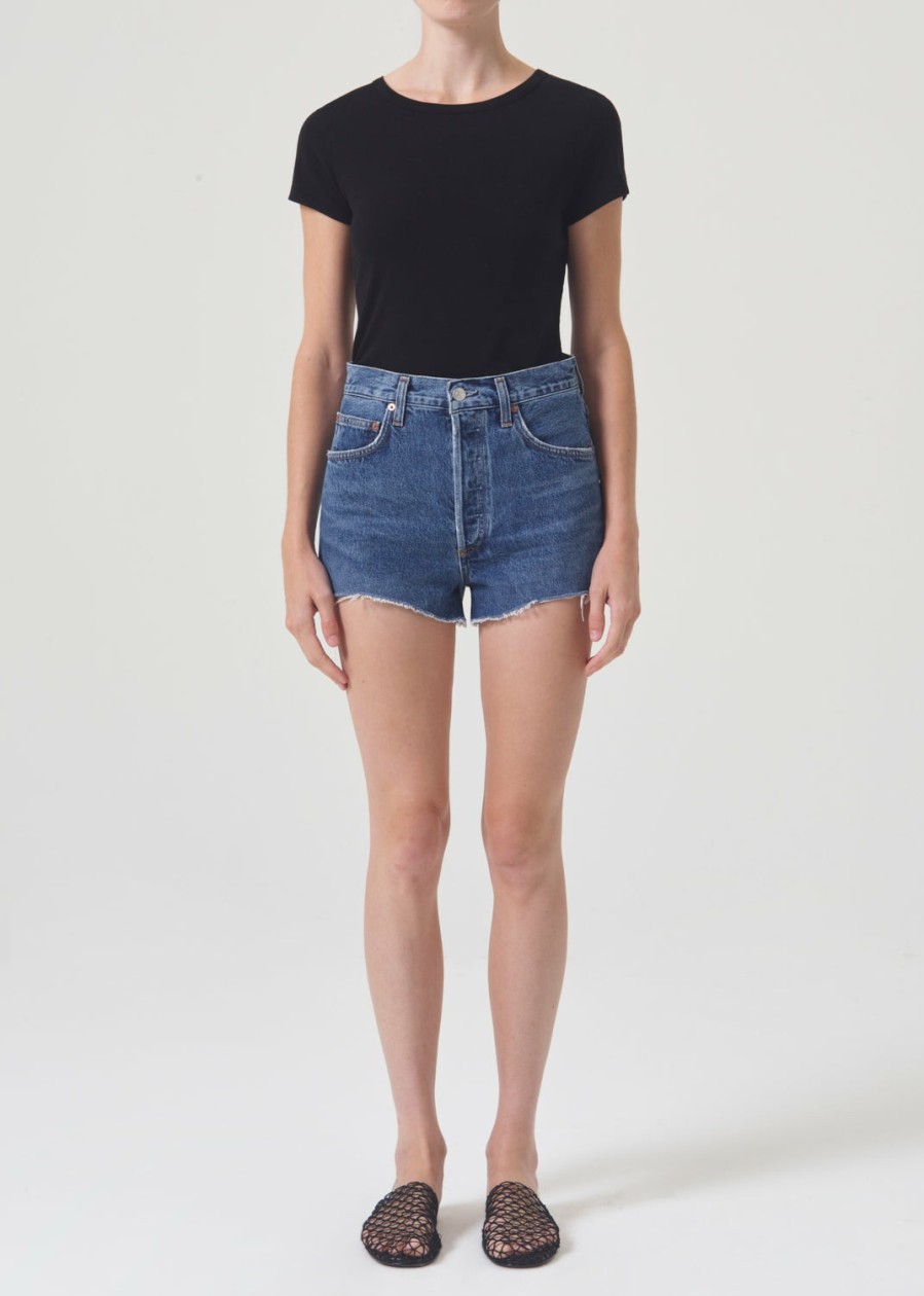 AGOLDE Mila Vintage High Rise Short In Enamour | Shorts