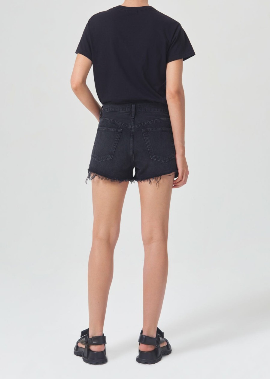 AGOLDE Parker Vintage Cut Off Short In Trance | Shorts