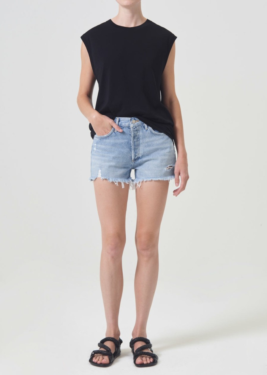 AGOLDE Parker Vintage Cut Off Short In Swapmeet | Shorts