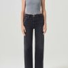 AGOLDE Harper Straight Jean (Stretch) In Hush | Wide Leg & Baggy