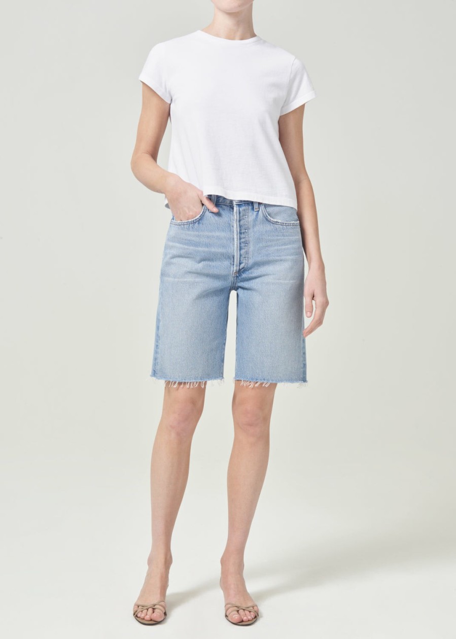 AGOLDE 90'S Mid Rise Loose Short In Riptide | Shorts