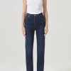 AGOLDE Freya High Rise Slim (Stretch) In Divided | Denim