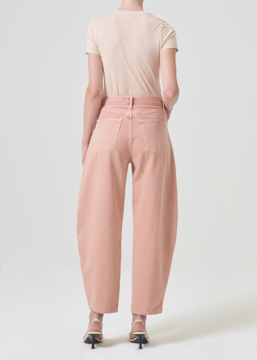 AGOLDE Mara Jean In Pink Salt | Denim