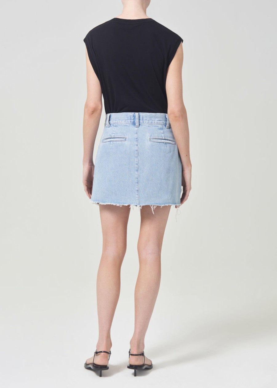 AGOLDE Becker Skirt In Rotate | Denim