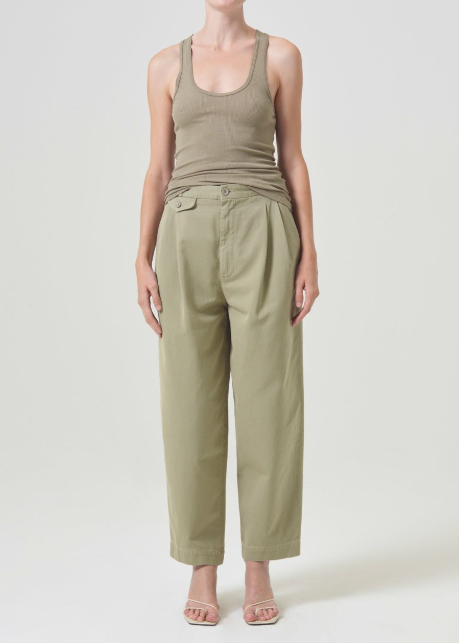 AGOLDE Becker Chino In Dill | Relaxed