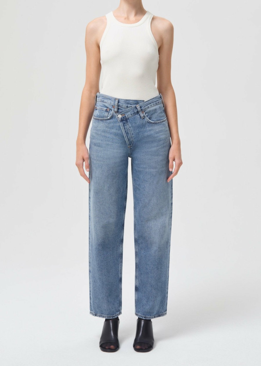 AGOLDE Criss Cross Upsized Jean In Eternal | Relaxed