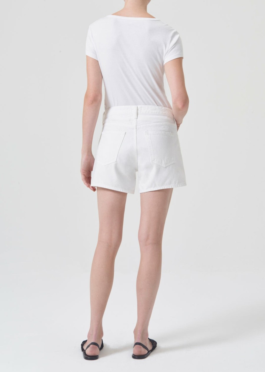 AGOLDE Parker Long Short In Dough | Shorts