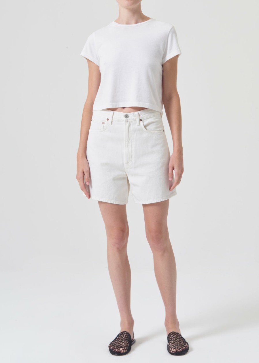 AGOLDE Stella High Rise Short In Fortune Cookie | Shorts