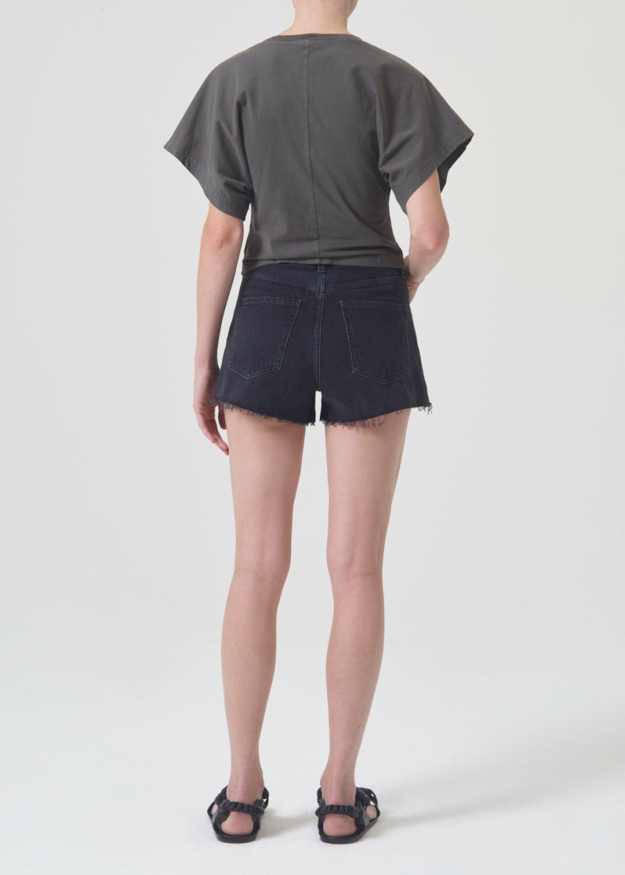 AGOLDE Mila Vintage High Rise Short In Slow Burn | Shorts