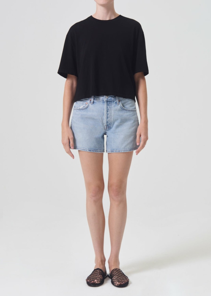 AGOLDE Parker Long Short In Feud | Shorts