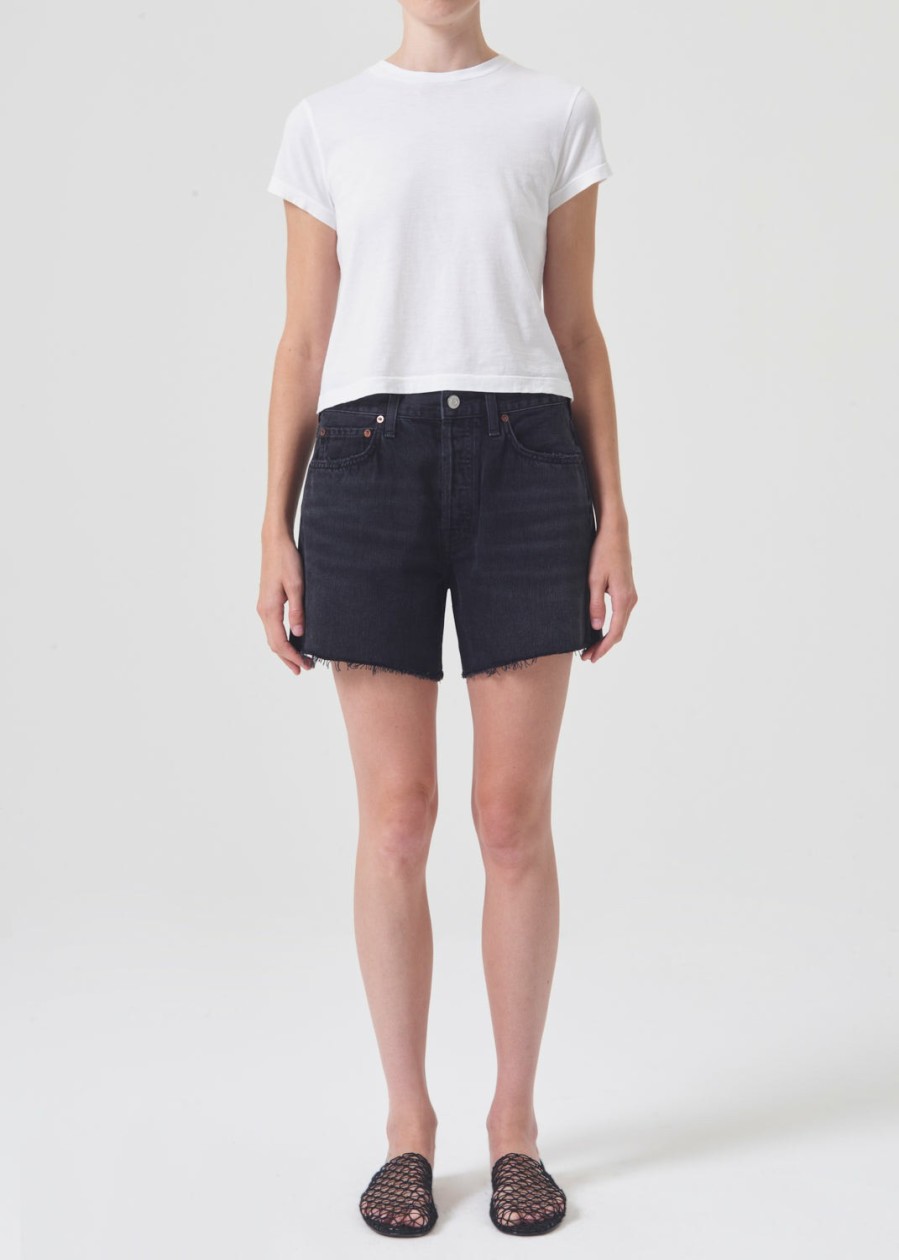 AGOLDE Parker Long Short In Fright | Shorts