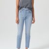 AGOLDE Riley High Rise Straight Crop (Stretch) In Dynamic | Cropped