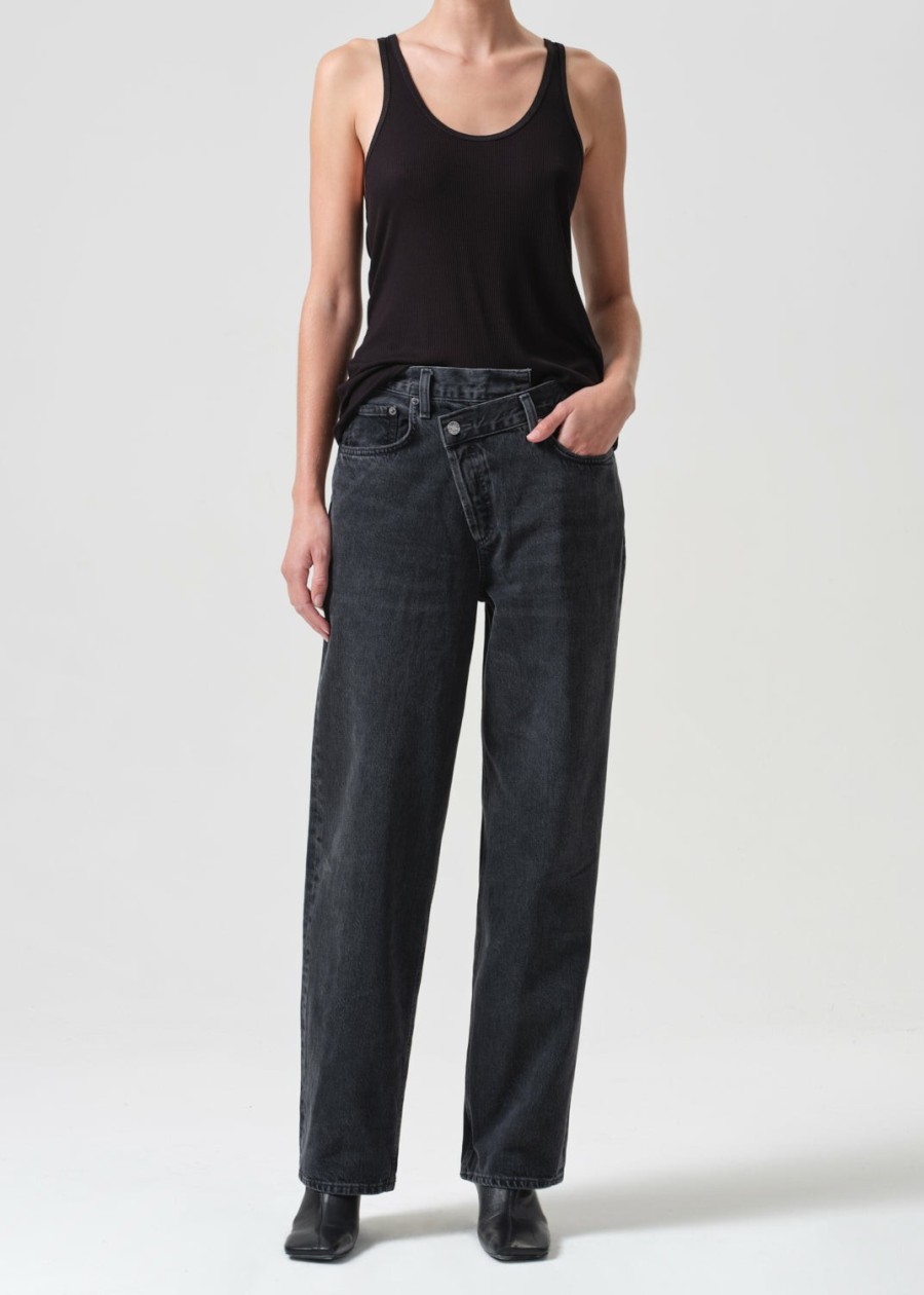 AGOLDE Criss Cross Upsized Jean In Shambles | Relaxed