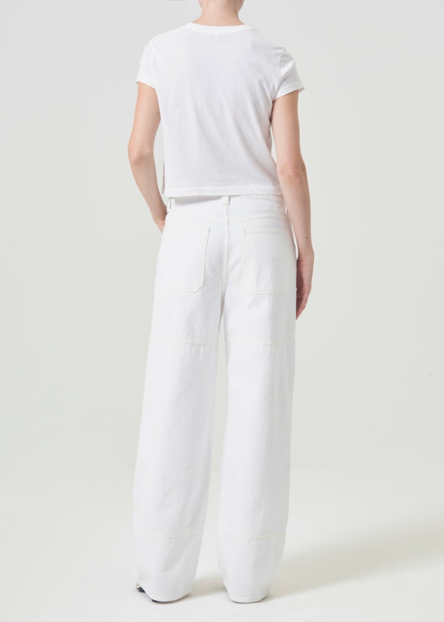 AGOLDE Tanis Utility Jean In Milkshake | Relaxed