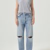 AGOLDE 90'S Mid Rise Straight In Threadbare | Relaxed