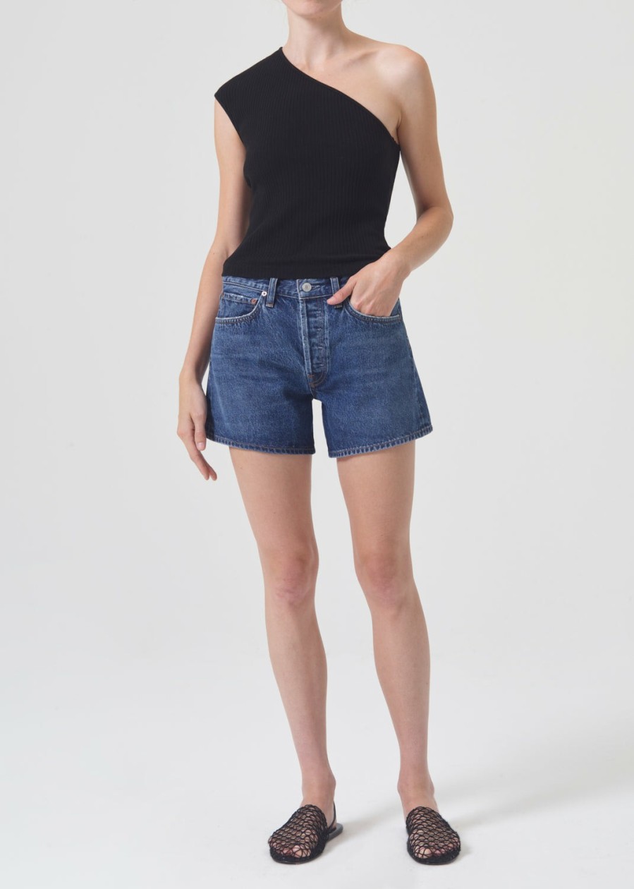 AGOLDE Parker Long Short In Enamour | Shorts