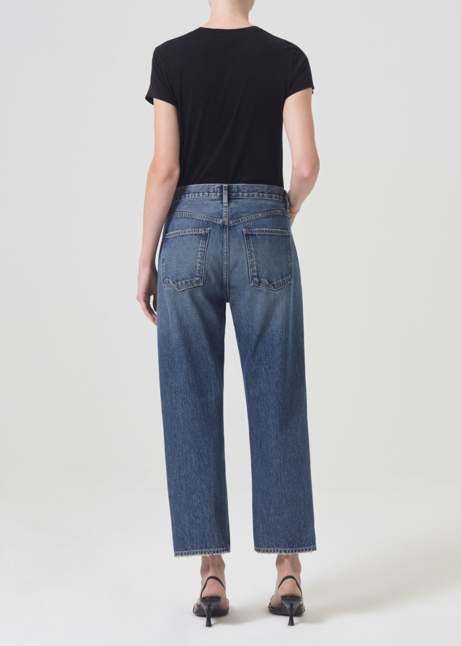 AGOLDE 90'S Crop Mid Rise Straight In Imagine | Cropped