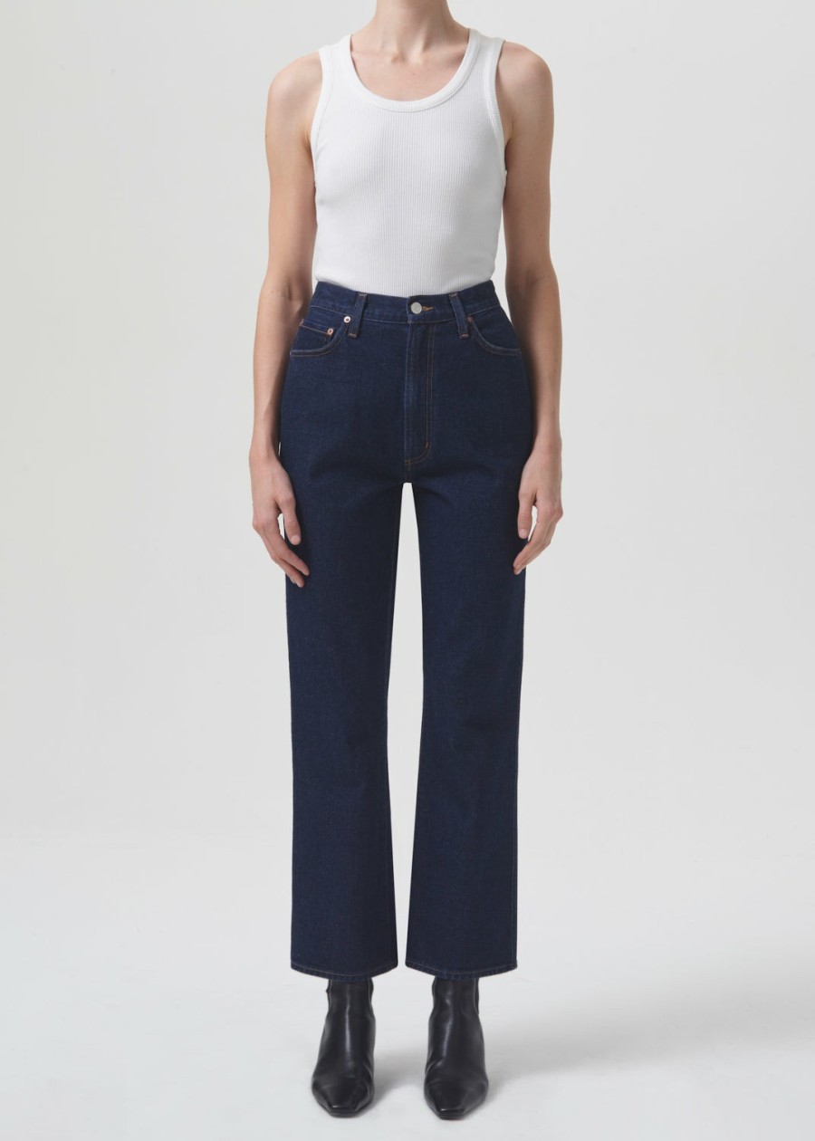 AGOLDE Pinch Waist Kick Flare (Rigid) In Whisper | Denim