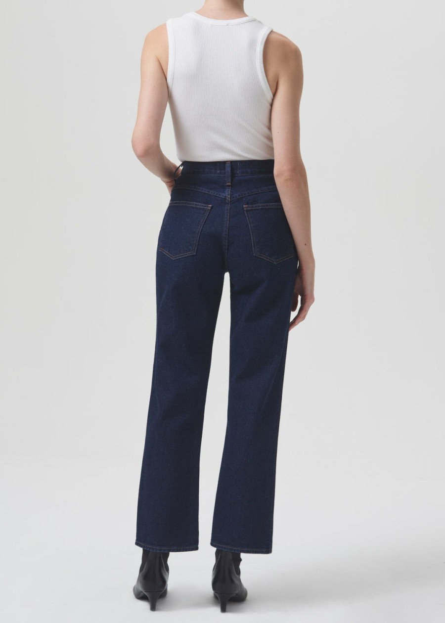 AGOLDE Pinch Waist Kick Flare (Rigid) In Whisper | Denim