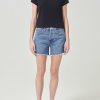 AGOLDE Parker Long Short In Skywave | Denim