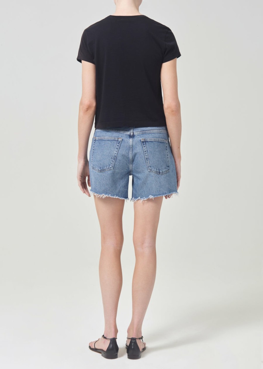 AGOLDE Parker Long Short In Skywave | Denim